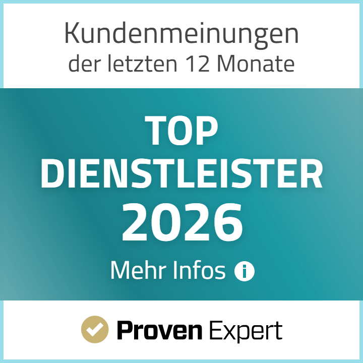 TOP Dienstleister 2024 - ProvenExpert